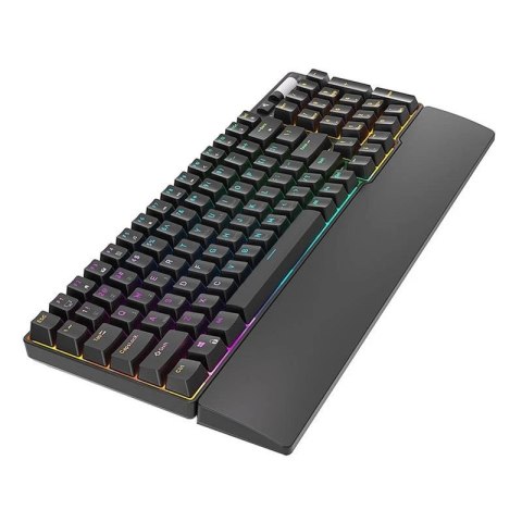 Klawiatura mechaniczna Royal Kludge RK96 RGB, Red switch (czarna)