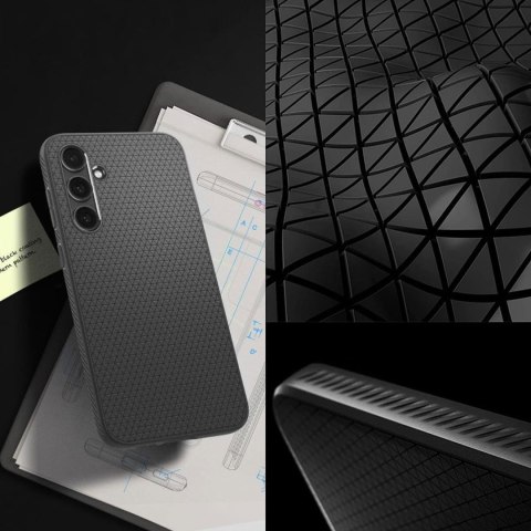 Etui do Samsung Galaxy S23 FE Spigen Liquid Air Case obudowa plecki czarne Matte Black