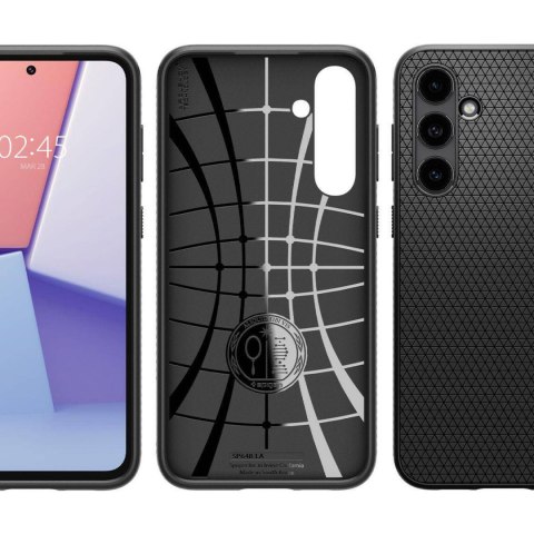 Etui do Samsung Galaxy S23 FE Spigen Liquid Air Case obudowa plecki czarne Matte Black
