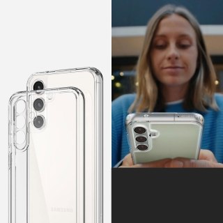 Etui do Samsung Galaxy S23 FE Spigen Ultra Hybrid Case obudowa plecki przezroczyste Crystal Clear