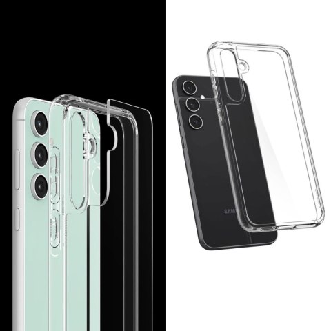 Etui do Samsung Galaxy S23 FE Spigen Ultra Hybrid Case obudowa plecki przezroczyste Crystal Clear