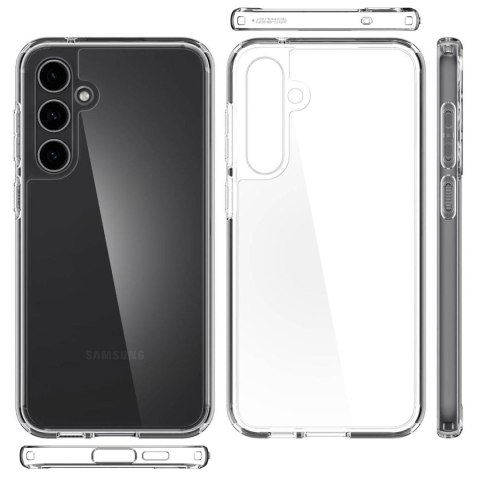 Etui do Samsung Galaxy S23 FE Spigen Ultra Hybrid Case obudowa plecki przezroczyste Crystal Clear
