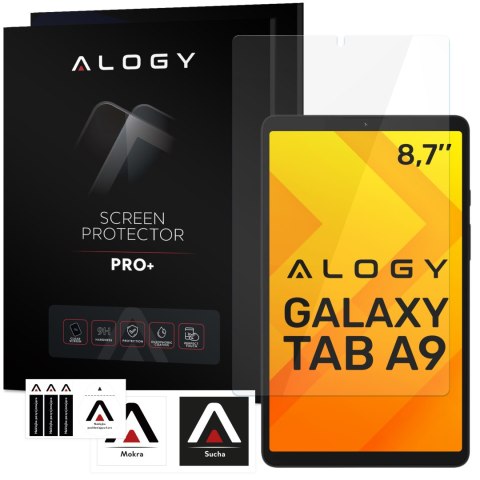 Szkło hartowane do Samsung Galaxy Tab A9 2023 8.7" 2gen X110 / X115 na ekran Alogy Screen Protector Pro+ 9H
