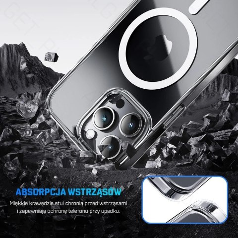 Etui ROCK Crystal MagSafe Etui do iPhone 15 Pro Max