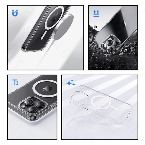 Etui ROCK Crystal MagSafe Etui do iPhone 15 Pro Max