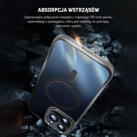 Etui ROCK Shield MagSafe Etui Case do iPhone 15 Pro