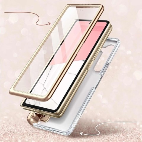 Supcase Cosmo Pen Galaxy Z Fold 5 Marble Pink