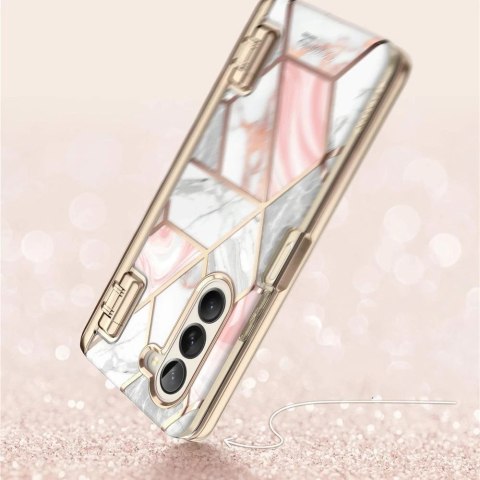 Supcase Cosmo Pen Galaxy Z Fold 5 Marble Pink