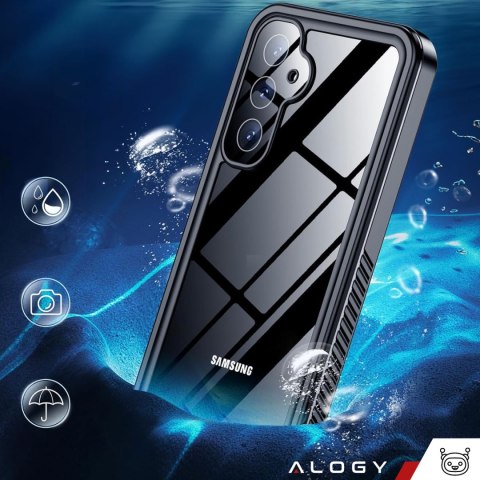 Etui do Samsung Galaxy S23 FE Pancerne 360 case wodoodporne Armor IP68 Alogy czarne