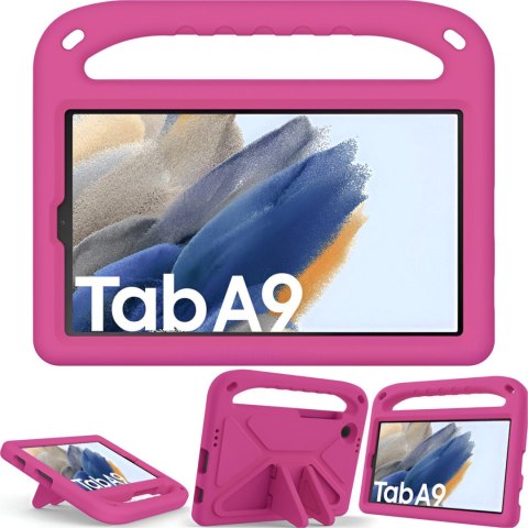 Etui do Samsung Galaxy Tab A9 2023 8.7" X110 / X115 dla dzieci obudowa na tablet Alogy Kids Case Różowe