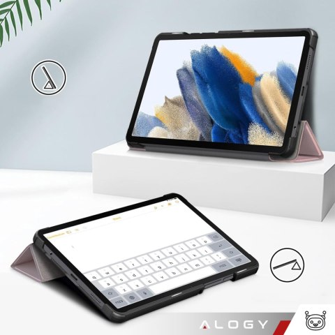 Etui do Samsung Galaxy Tab A9 2023 8.7" X110 / X115 obudowa na tablet Case Alogy Book Cover Różowe