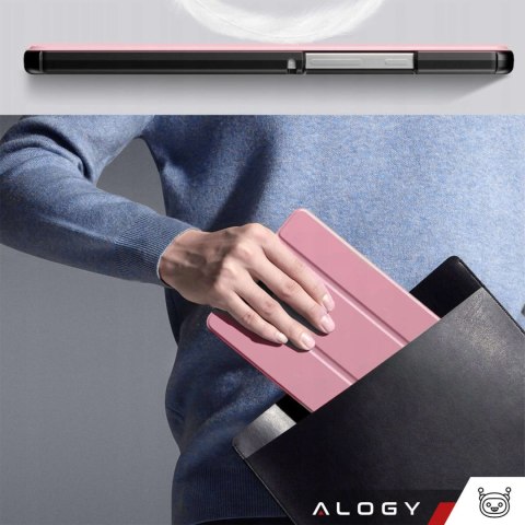 Etui do Samsung Galaxy Tab A9 2023 8.7" X110 / X115 obudowa na tablet Case Alogy Book Cover Różowe