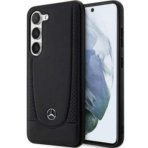 Oryginalne Etui MERCEDES Hardcase MEHCS23FEARMBK do SAMSUNG Galaxy S23 FE (Leather Urban / czarny)