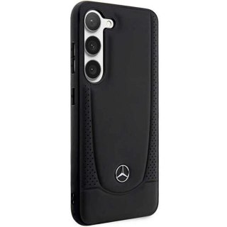 Oryginalne Etui MERCEDES Hardcase MEHCS23FEARMBK do SAMSUNG Galaxy S23 FE (Leather Urban / czarny)