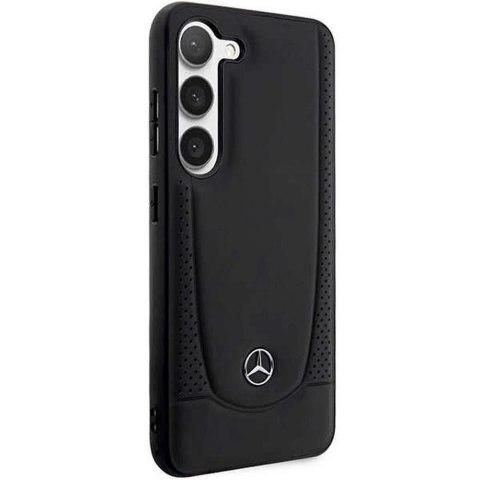 Oryginalne Etui MERCEDES Hardcase MEHCS23FEARMBK do SAMSUNG Galaxy S23 FE (Leather Urban / czarny)