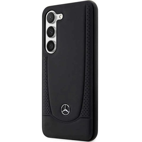 Oryginalne Etui MERCEDES Hardcase MEHCS23FEARMBK do SAMSUNG Galaxy S23 FE (Leather Urban / czarny)