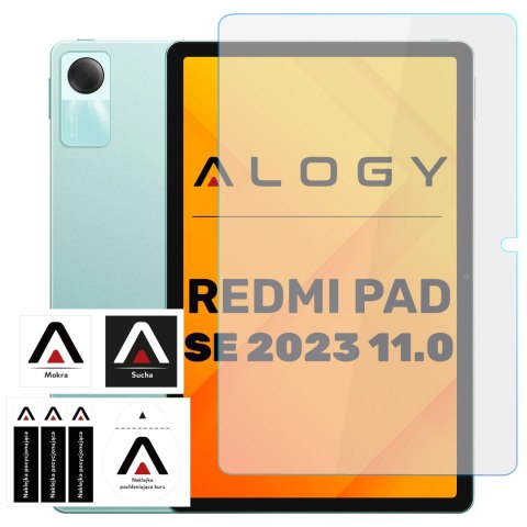 Szkło hartowane do Xiaomi Redmi Pad SE 11.0" 2023 na tablet ekran Alogy Screen Protector Pro+ 9H