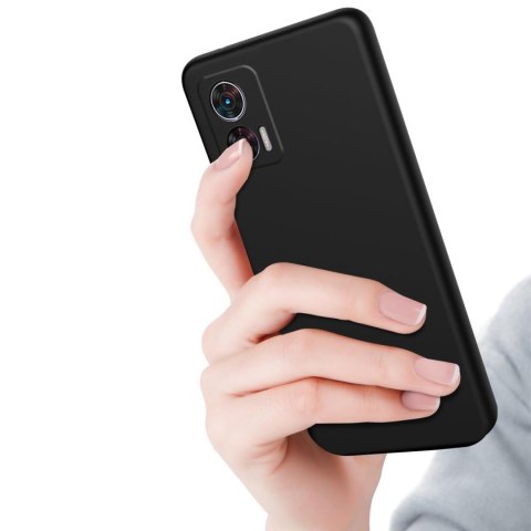 Etui do Motorola Edge 30 Neo 3mk Matt Case obudowa pokrowiec Czarne matowe plecki
