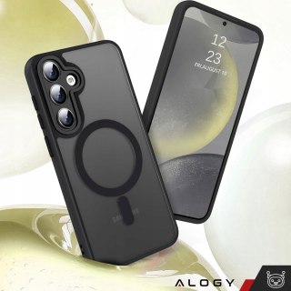 Etui do Samsung Galaxy S24 obudowa Mag Safe Case pokrowiec plecki na telefon MagMat matowe czarne