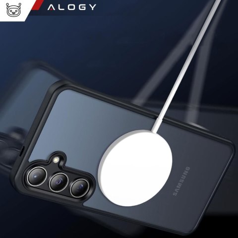 Etui do Samsung Galaxy S24 obudowa Mag Safe Case pokrowiec plecki na telefon MagMat matowe czarne
