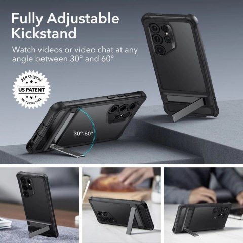 Etui ESR Armor Kickstand do Samsung Galaxy S24 Ultra Frosted Black
