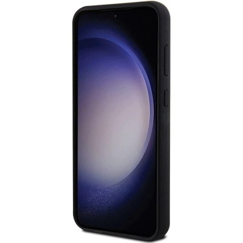 Etui Karl Lagerfeld KLHCS23FEMHKNPK do Samsung Galaxy S23 FE S711 czarny/black Silicone Ikonik Metal Pin