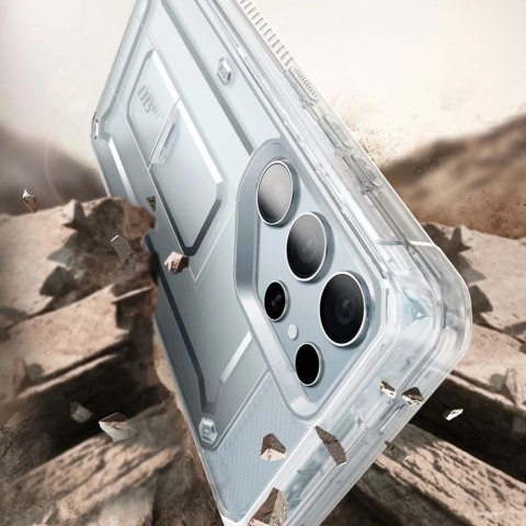 Etui Supcase Unicorn Beetle Pro 2-set do Samsung Galaxy S24 Ultra Clear