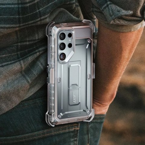 Etui Supcase Unicorn Beetle Pro 2-set do Samsung Galaxy S24 Ultra Clear