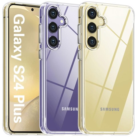 Etui do Samsung Galaxy S24+ Plus 3mk Armor Case Clear obudowa pancerne plecki przezroczyste