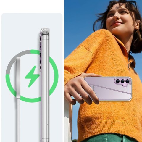 Etui do Samsung Galaxy S24+ Plus 3mk Armor Case Clear obudowa pancerne plecki przezroczyste