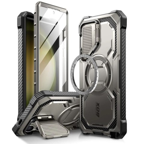 Etui Supcase IBLSN ArmorBox Mag Magsafe do Samsung Galaxy S24 Ultra Tigrey