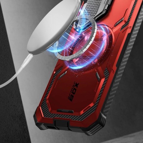 Etui Supcase IBLSN Armorbox Mag Magsafe do Samsung Galaxy S24 Ruddy