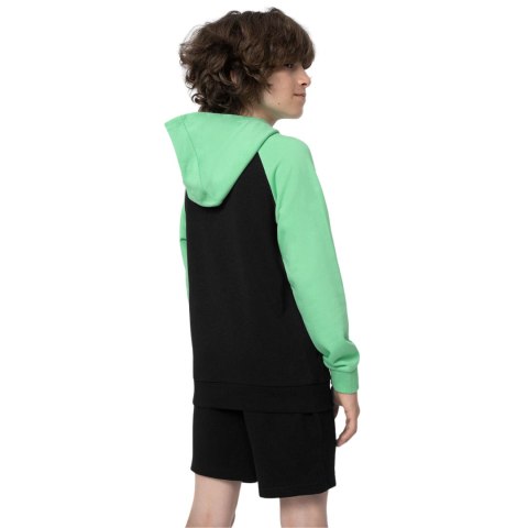 Bluza dla chłopca 4F M221 głęboka czerń 4FJSS23TSWSM221 20S Bluza dla chłopca 4F M221 głęboka czerń 4FJSS23TSWSM221 20S