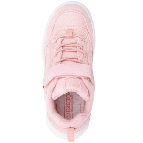 Buty dla dzieci Kappa RAVE SUN różowo-białe 260874K 2110 Buty dla dzieci Kappa RAVE SUN różowo-białe 260874K 2110