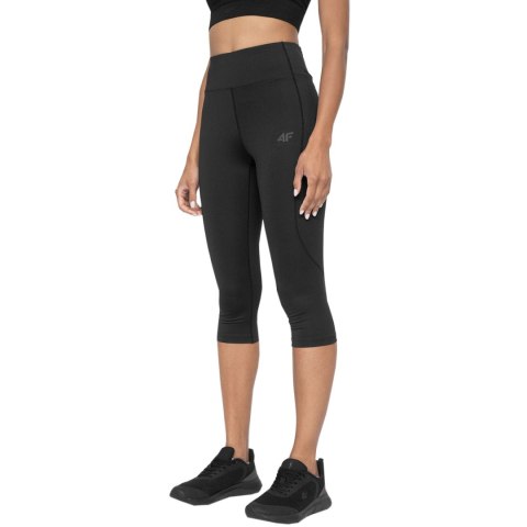 Legginsy damskie 4F FNK F076 głęboka czerń 4FSS23TFTIF076 20S Legginsy damskie 4F FNK F076 głęboka czerń 4FSS23TFTIF076 20S