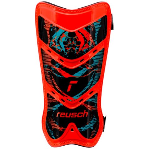 Ochraniacze piłkarskie Reusch Shinguard Attrakt Lite czerwono-czarne 5377045 3335 Ochraniacze piłkarskie Reusch Shinguard Attrakt Lite czerwono-czarne 5377045 3335