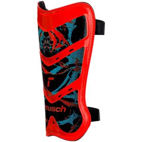 Ochraniacze piłkarskie Reusch Shinguard Attrakt Lite czerwono-czarne 5377045 3335 Ochraniacze piłkarskie Reusch Shinguard Attrakt Lite czerwono-czarne 5377045 3335