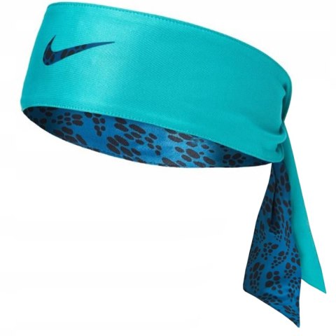 Opaska na głowę Nike Dri-FIT Tie 4.0 niebieska N1003620341OS Opaska na głowę Nike Dri-FIT Tie 4.0 niebieska N1003620341OS