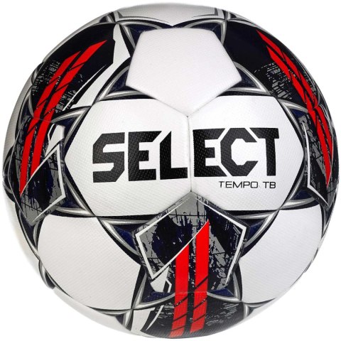 Piłka nożna Select Tempo TB 4 FIFA Basic v23 biało-szara 17854 Piłka nożna Select Tempo TB 4 FIFA Basic v23 biało-szara 17854