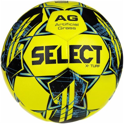 Piłka nożna Select X-Turf 5 v23 FIFA Basic żółto-niebieska 17785 Piłka nożna Select X-Turf 5 v23 FIFA Basic żółto-niebieska 17785