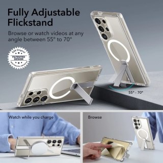 Etui ESR Flickstand Boost Halolock do Samsung Galaxy S24 Ultra Clear