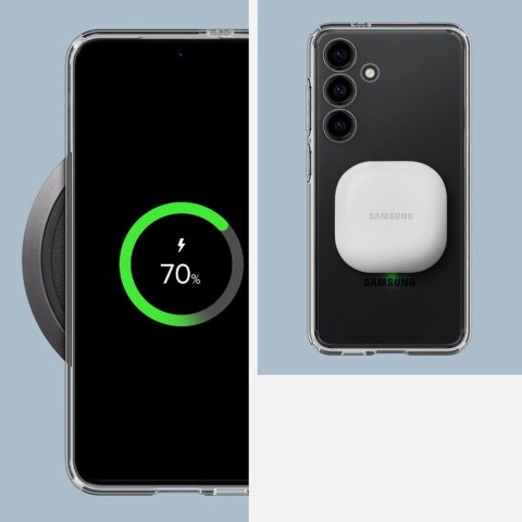 Etui do Samsung Galaxy S24 Spigen Ultra Hybrid Case obudowa plecki przezroczyste Crystal Clear