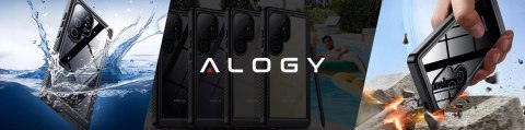 Etui do Samsung Galaxy S24 Ultra Pancerne wodoodporne IP68 360 Armor Case Alogy czarne