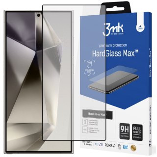 Szkło hartowane do Samsung Galaxy S24 Ultra na ekran 3mk HardGlass Max Black