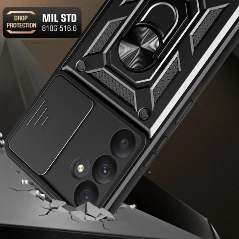 Etui obudowa Camshield Pro do Samsung Galaxy A25 5G Black