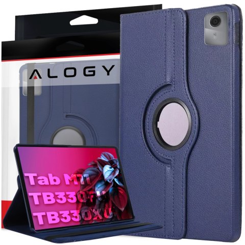 Etui 360 do Lenovo Tab K11 / K11E 11" M11 10.95" TB330FU / TB330XU / TB331FC obrotowe pokrowiec obudowa z klapką na tablet Case 