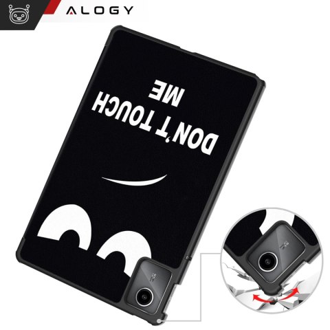 Etui do Lenovo Tab K11 / K11E 11" M11 10.95" TB330FU / TB330XU / TB331FC obudowa na tablet Case Alogy Book Cover Don't Touch me