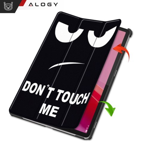 Etui do Lenovo Tab K11 / K11E 11" M11 10.95" TB330FU / TB330XU / TB331FC obudowa na tablet Case Alogy Book Cover Don't Touch me