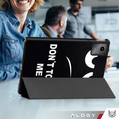 Etui do Lenovo Tab K11 / K11E 11" M11 10.95" TB330FU / TB330XU / TB331FC obudowa na tablet Case Alogy Book Cover Don't Touch me