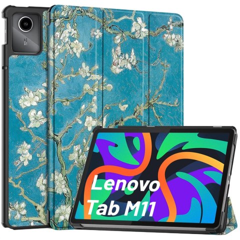 Etui do Lenovo Tab K11 / K11E 11" M11 10.95" TB330FU / TB330XU / TB331FC obudowa na tablet Case Alogy Book Cover Kwitnący migdał